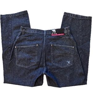 VTG Oakley Red Core Industrial Denim Skater Jeans